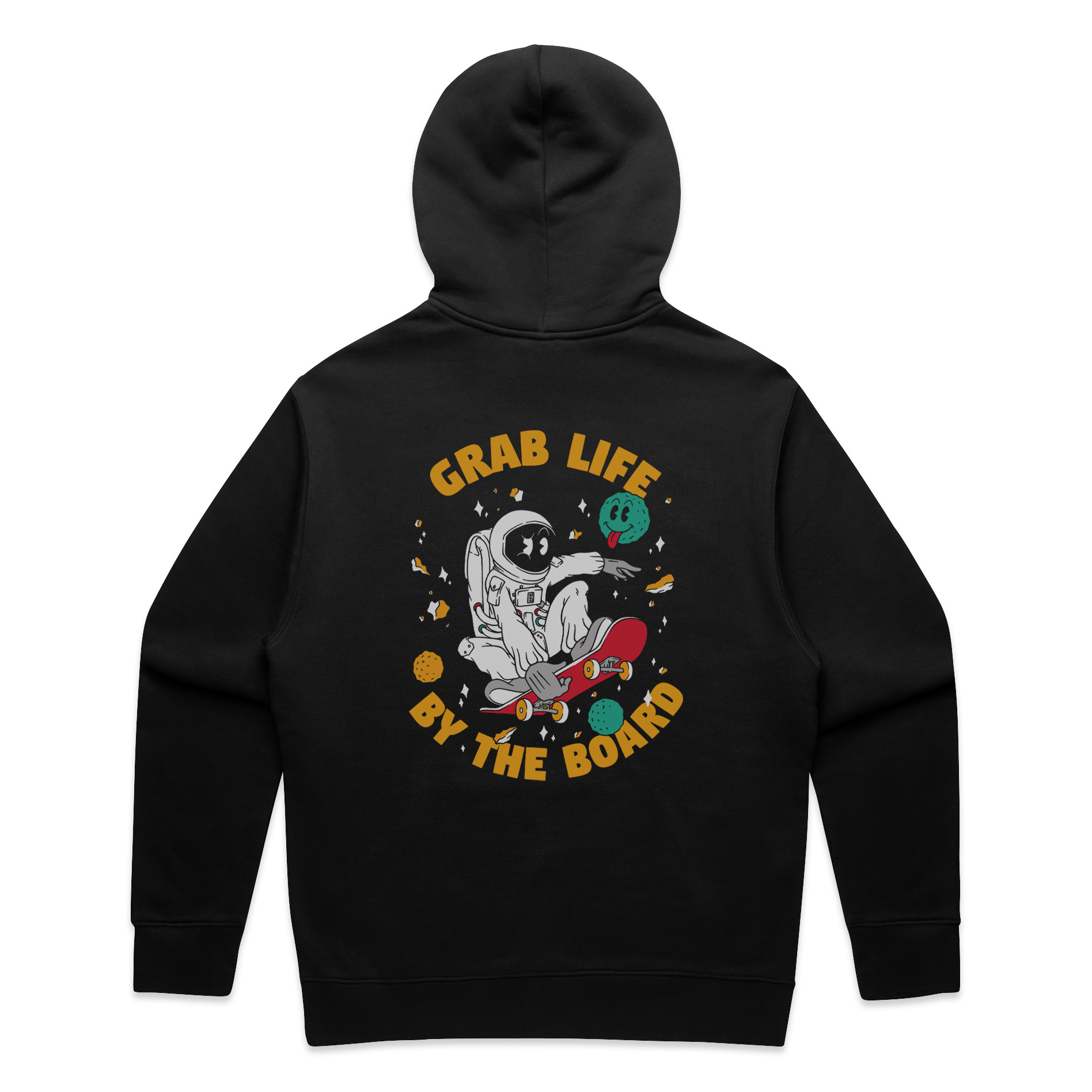 GRAB LIFE BY THE BOARD HOODIE - Image 2