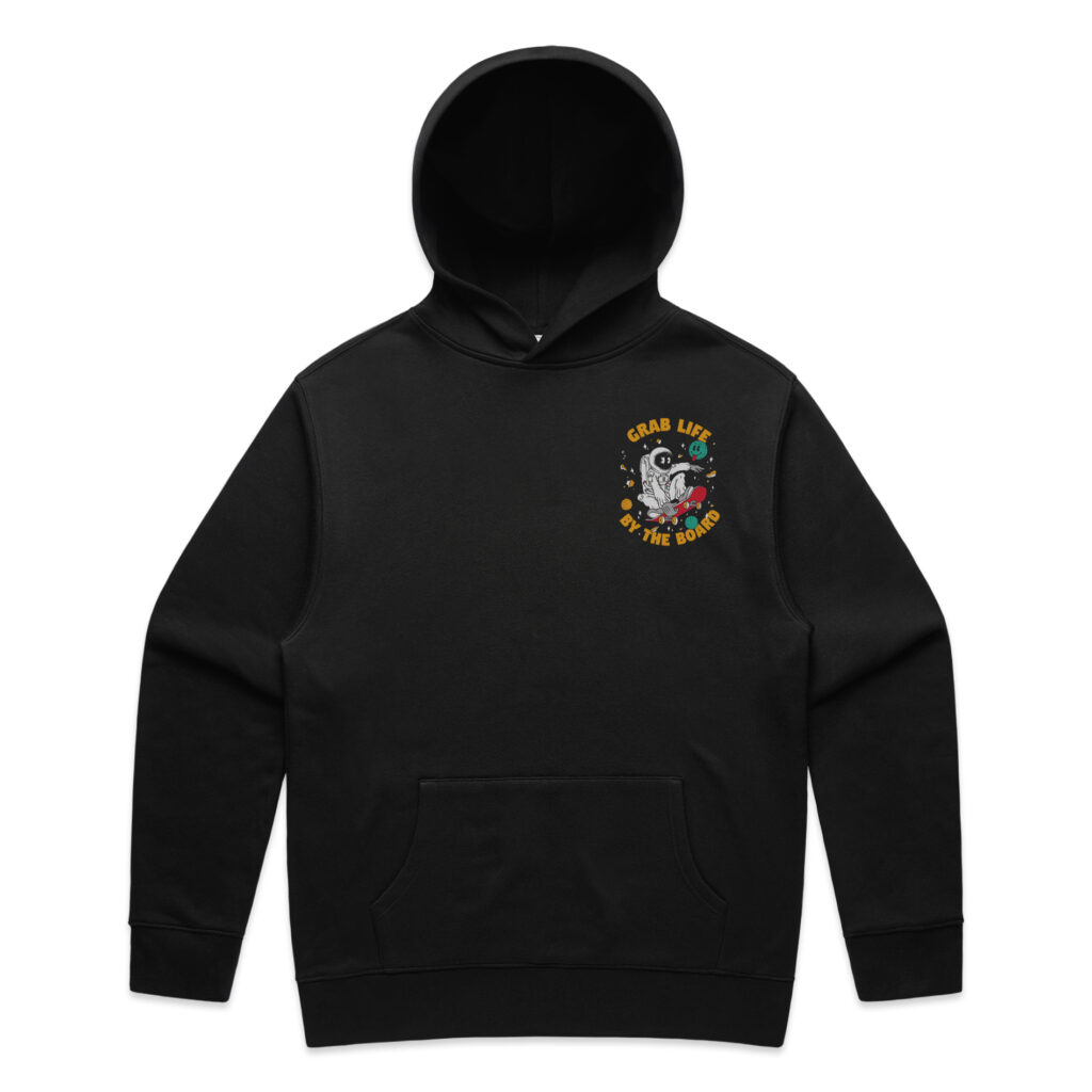 GRAB LIFE BY THE BOARD HOODIE